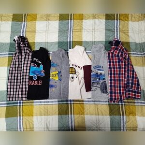 💙 Bundle of 6 Long Sleeve Baby Shirts